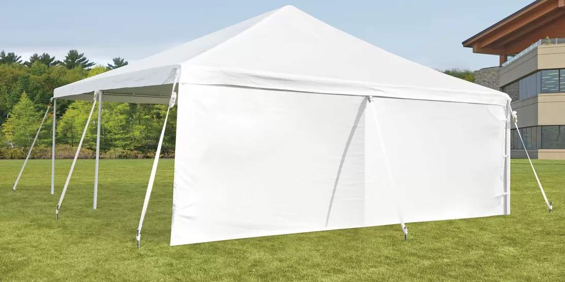 8x20 Tent Solid Sidewall 